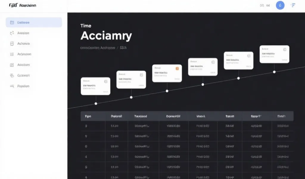 时间序列数据归档界面示意